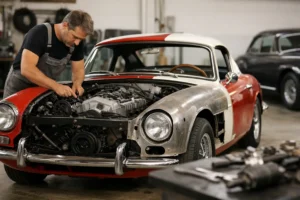 Cómo se restaura un coche clásico de verdad