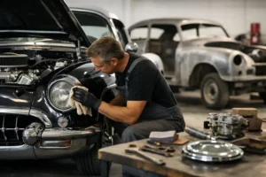 Restauración de coches antiguos: qué implica