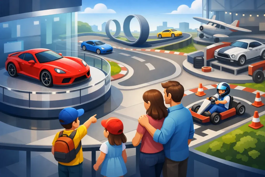 Guía para visitar con niños amantes de los coches
