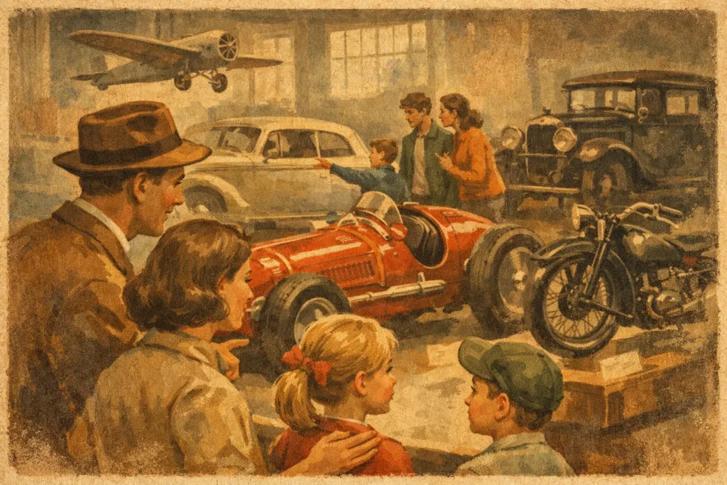Mejores actividades familiares en museos del motor