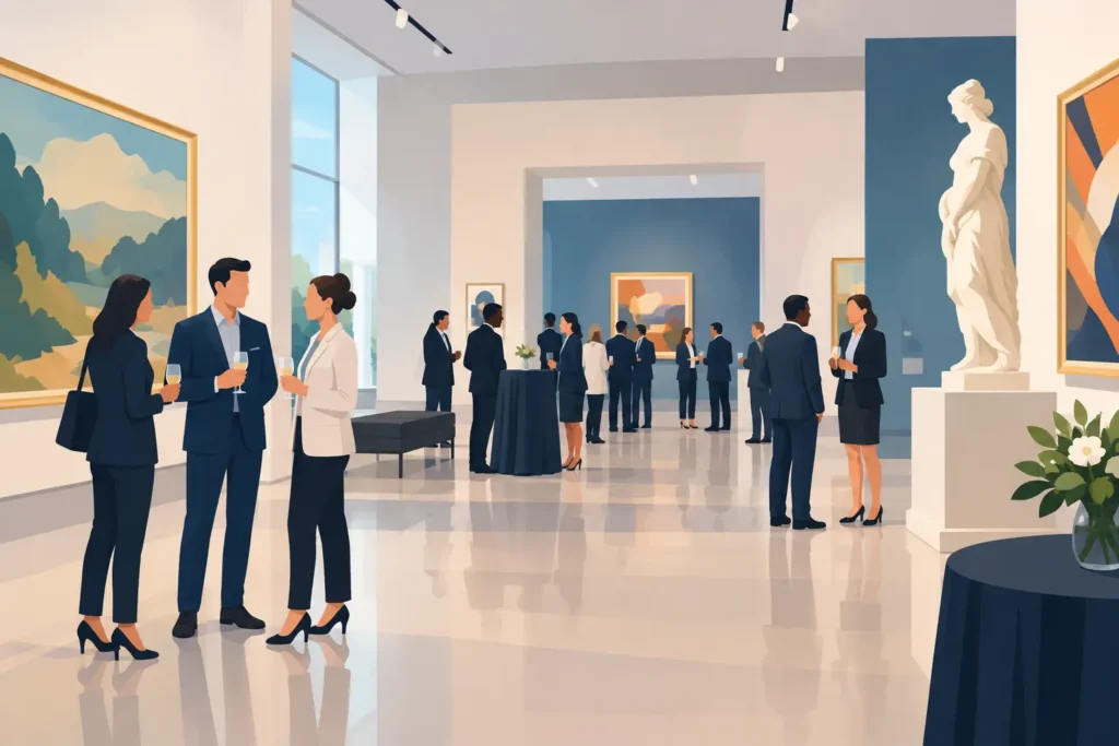 Evento empresarial en un museo que deja huella